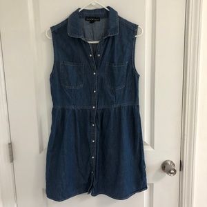 Denim Shift Dress